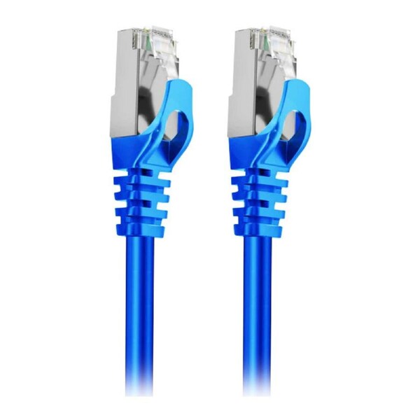 LC8000 30CM CAT7 10GBE ETHERNET CABLE BLUE