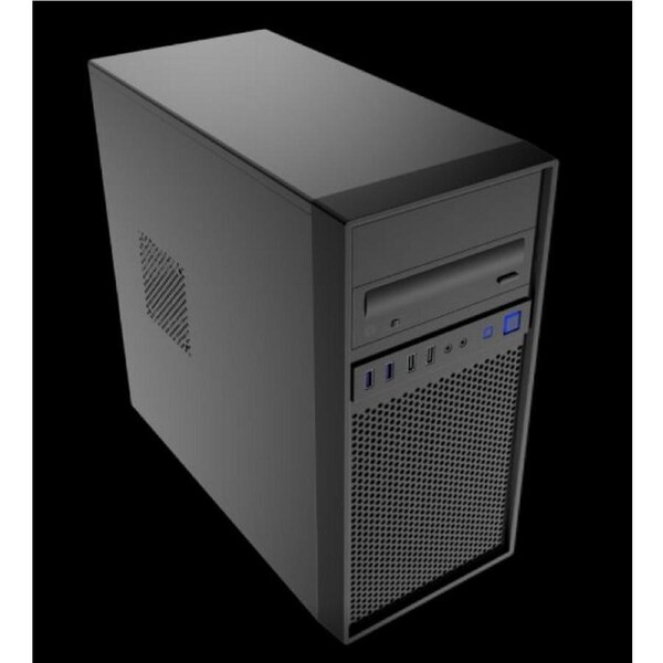 Aywun 307 Business & Office mATX with 500W PSU. 1x 5.25" and 1x 3.5" External [17307]