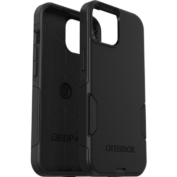 OtterBox Commuter Apple iPhone 15 6.1" Case Black Antimicrobial, DROP+ 3X [77-92605]