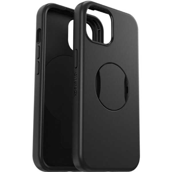 OtterBox OtterGrip Symmetry MagSafe Apple iPhone 15 6.1" Case Black [77-93189]