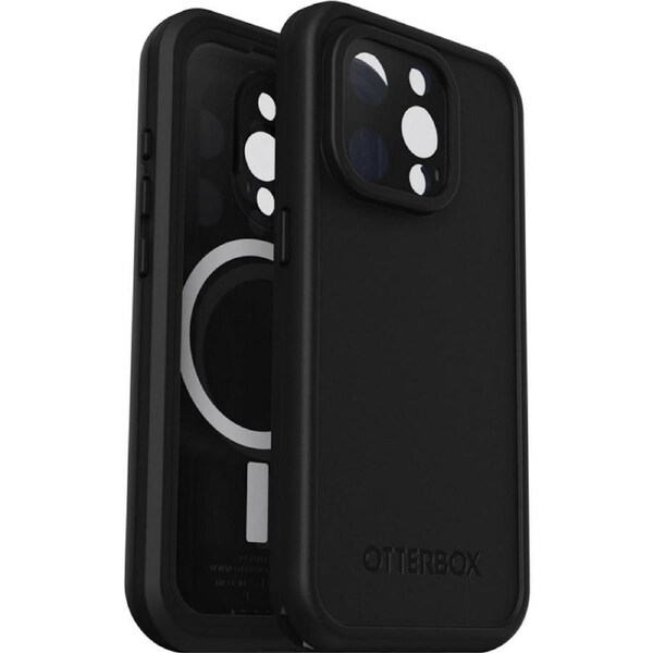 OtterBox Fre MagSafe Apple iPhone 15 Pro 6.1" Case Black DROP+ 5X Military [77-93405]