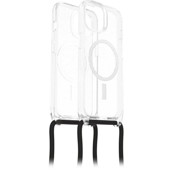 OtterBox React Necklace MagSafe Apple iPhone 15 6.1" Case Stardust Clear [77-93595]