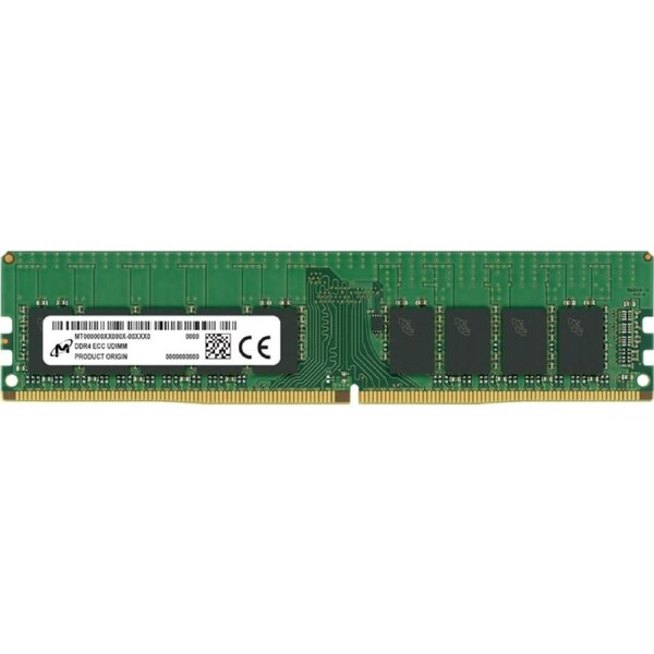 Crucial 32GB(1x32GB) Micron ECC UDIMM Memory, 3200Mhz CL22 RAM [MTA18ASF4G72AZ-3G2F1R]