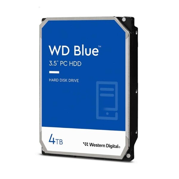 Western Digital Blue 4TB 5400RPM SATA III 6Gb/s 256MB Cache 3.5" Desktop Hard [WD40EZAX]