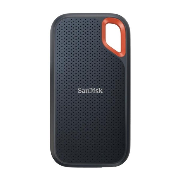 SanDisk 2TB Extreme Portable SSD V2, Water and Dust Resistance, Shock Proof [SDSSDE61-2T00-G25]