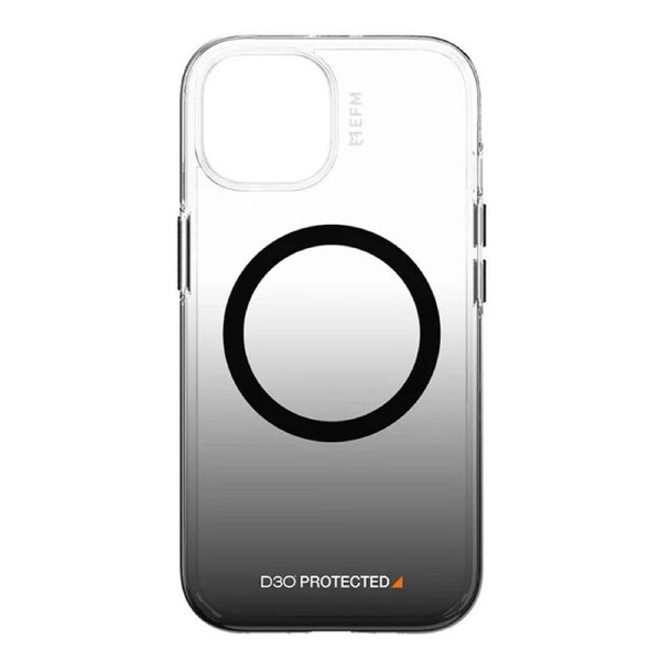EFM Aspen D3O Case Armour iPhone 15 - Clear/Black