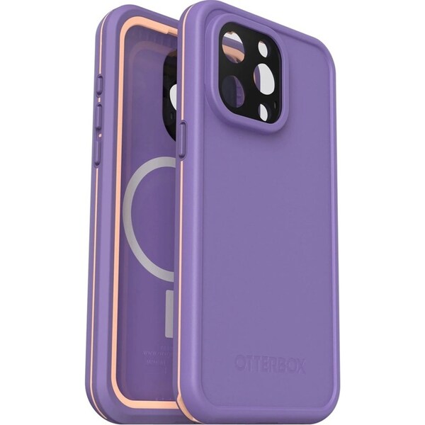 OtterBox Fre MagSafe Case for Apple iPhone 15 Pro Max - Rule of Plum Purple