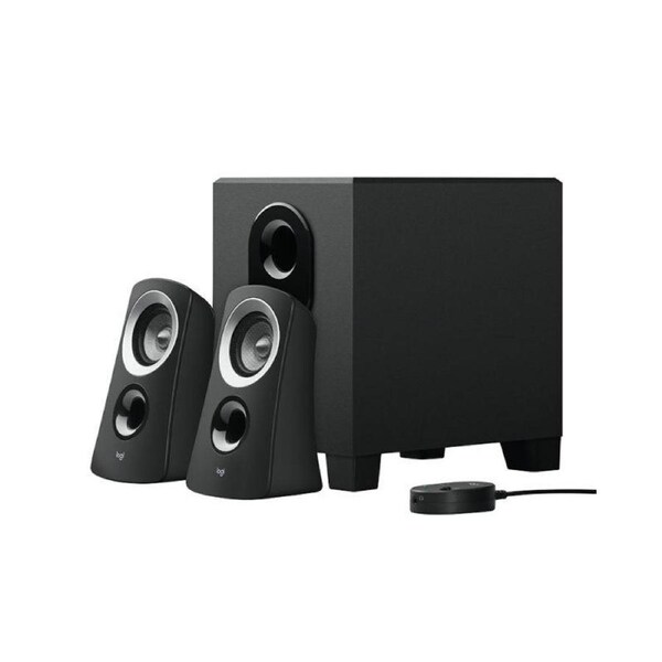 Logitech Z313 2.1 Speaker System, Rms(25w),3.5mm(1), Black,2yr Wty - 980-000414