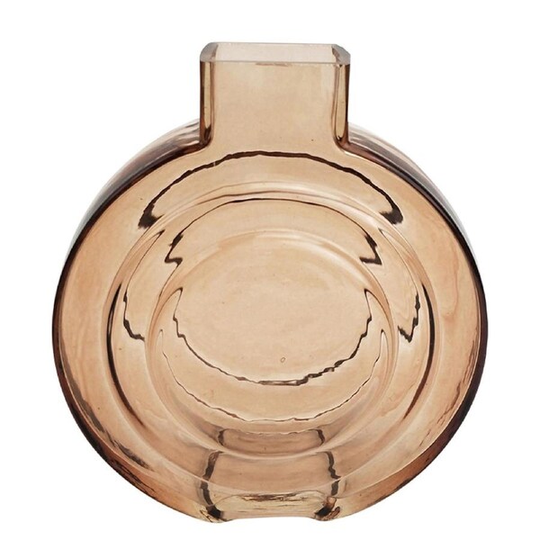 Urban 16.5cm Tommy Round Glass Flower Vase Decorative Home Display Small Rose