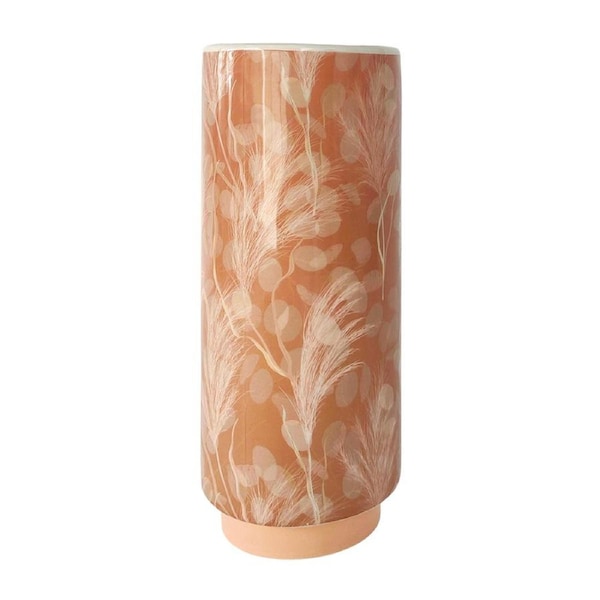 Urban Boho 24cm Ceramic Flower Vase Home Decorative Tabletop Display Dusty Pink
