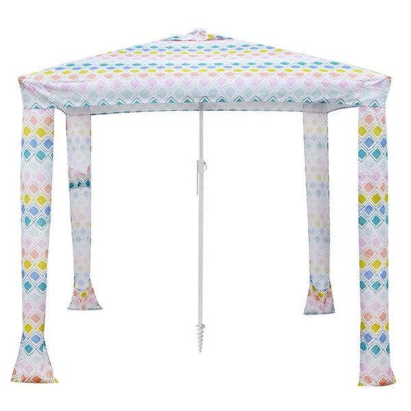 Porta Oceana Beach Vibes 255cm Beach Cabana Outdoor Shelter Protection w/ Bag