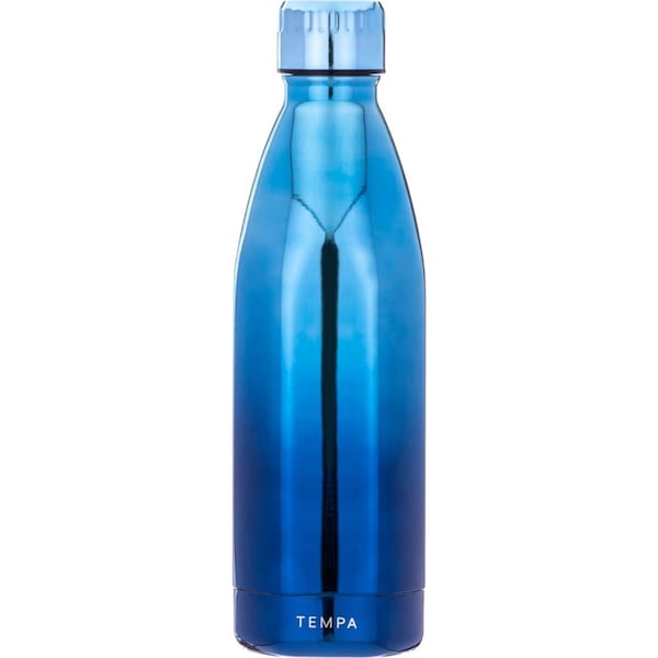 Tempa Asher 500ml Stainless Steel Double Walled Drink Bottle Water Tumbler Navy