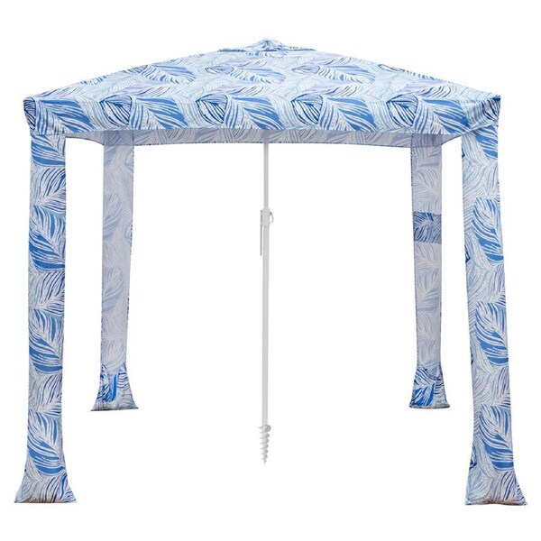Porta Oceana Beach Vibes 255cm Beach Cabana Outdoor Protection Shelter w/ Bag