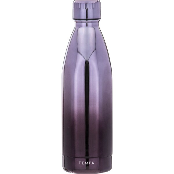 Tempa Asher 500ml Stainless Steel Double Walled Drink Bottle Tumbler Charcoal
