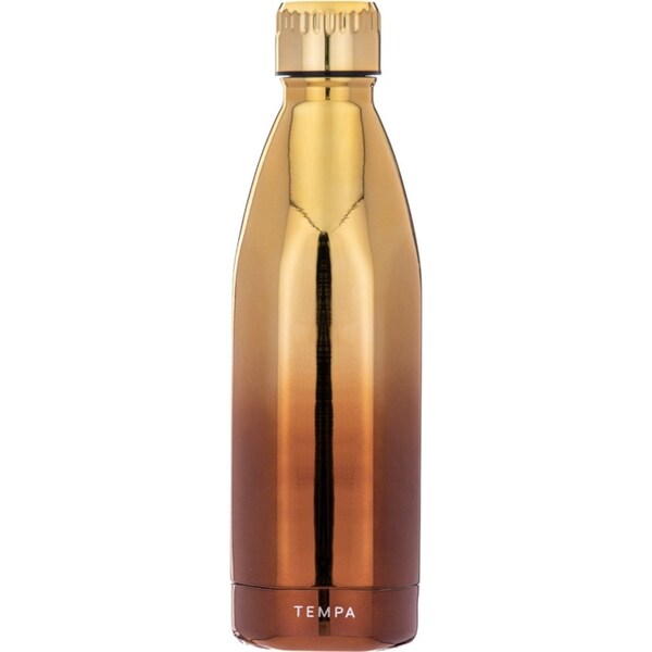 Tempa Asher 500ml Stainless Steel Double Walled Drink Bottle Water Tumbler Gold