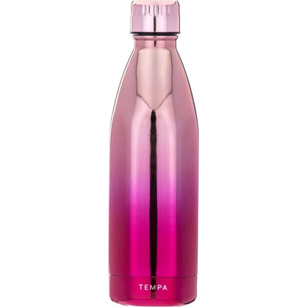 Tempa Asher 500ml Stainless Steel Double Walled Drink Bottle Water Tumbler Pink