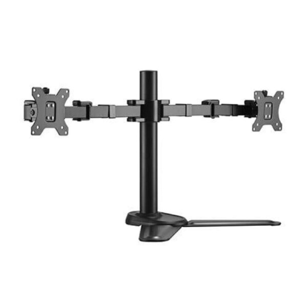 Brateck Dual Monitors Affordable Steel Articulating Monitor Stand Fit Most 17'-32' Up to 9kg per Screen Arms and Stands - LDT33-T024