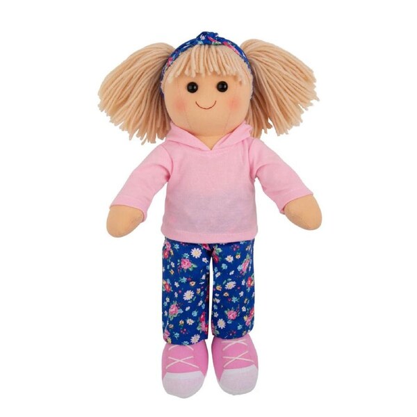Hopscotch Lovely Soft Rag Doll Fifi Girl Dressed Doll Large 35cm