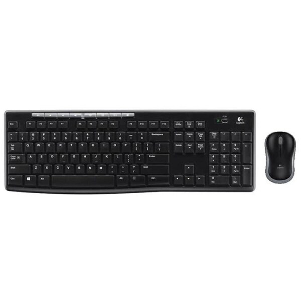 Logitech 920-006314 - MK270r keyboard RF Wireless QWERTY English Black
