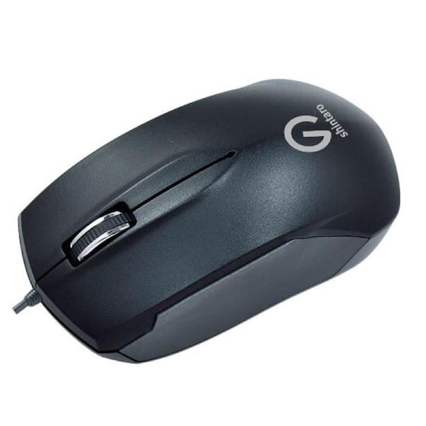 Shintaro Ambidextrous USB Type-A Optical 800 DPI Mouse - SH-SM03