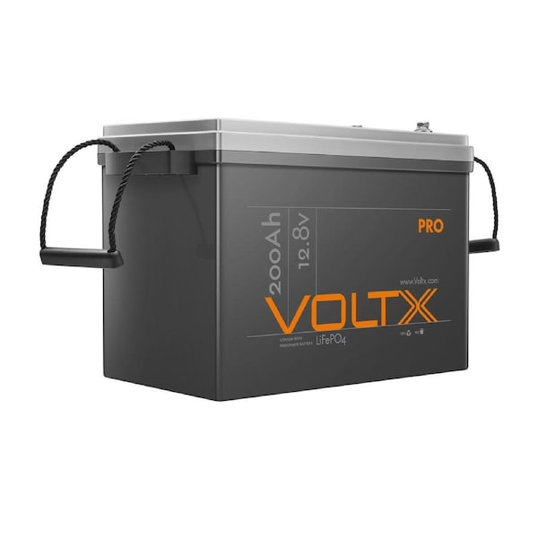12V 200Ah Lithium Battery LiFePO4 – VoltX Deep Cycle, 200A BMS, RV & Camping Use