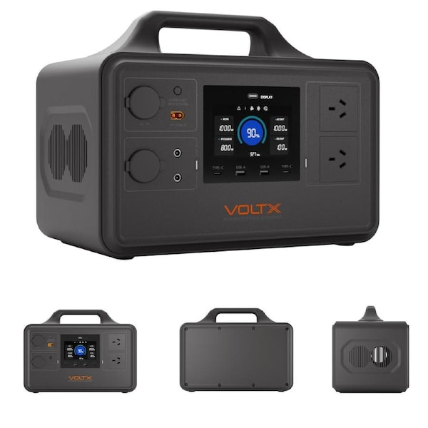 VoltX 1800W Portable Power Station 1030Wh LiFePO4 Battery for Camping Home Emergency Use