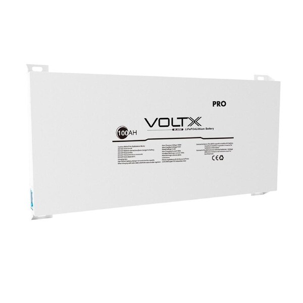 VoltX Blade 12V 100Ah Lithium Battery 6.5CM Thin LiFePO4 200A BMS Deep Cycle