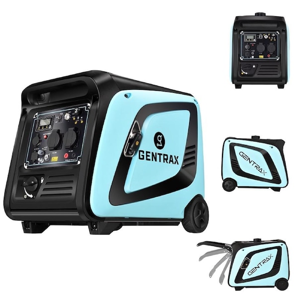 GENTRAX 4.2KW Backup Inverter Generator GTX4200 2x AC Outlets