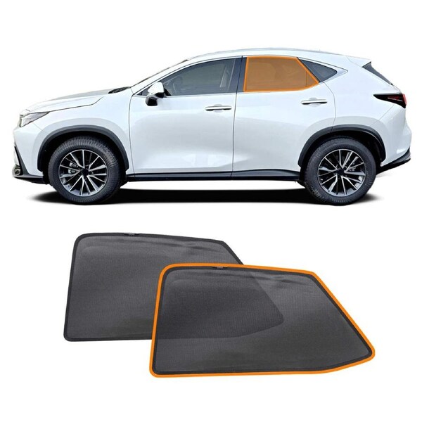 Rear Window Sun Shade for Lexus NX Series NX250 NX350 NX350h NX450h 2022-Onwards Car Sun Blind Mesh