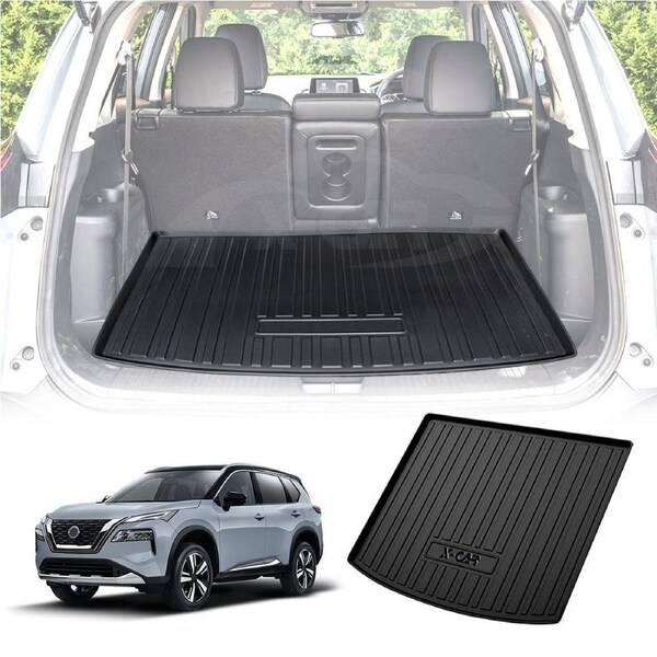 Boot Liner for Nissan X-trail Xtrail T33 7 Seats 2022-Onwards Heavy Duty Cargo Trunk Mat Luggage Tray