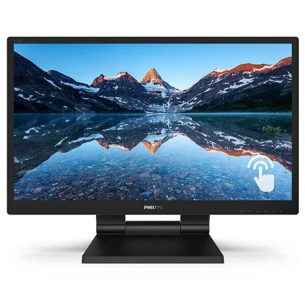 Philips 23.8" (16:9) Touch Full Hd Ips Led, Vga, Dvi, Hdmi, Dp, Usb(2), Spkr, 4Yr