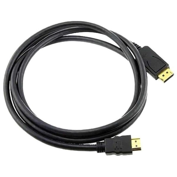 RC-DPHDMI-2 - 8ware DisplayPort DP to HDMI Cable 2m - 20 pins Male to 19 pins Male Gold plated RoHS