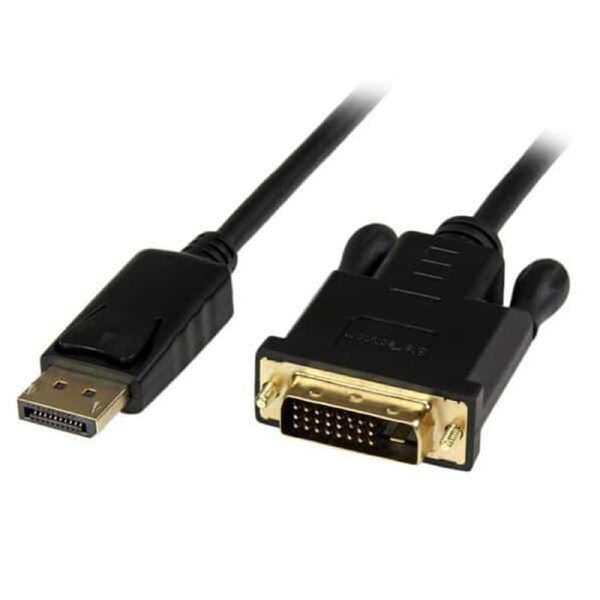 StarTech 6 ft DisplayPort to DVI Active Adapter Converter Cable - DP to DVI 1920x1200 - Black