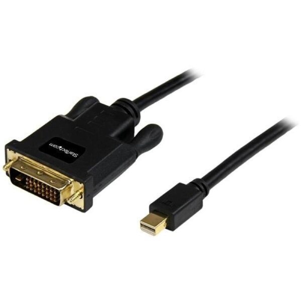 StarTech 6 ft Mini DisplayPort to DVI Adapter Converter Cable Mini DP to DVI 1920x1200 - Black