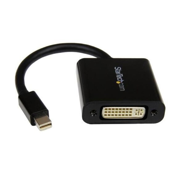 StarTech Mini DisplayPort to DVI Video Adapter Converter - Black Mini DP to DVI - 1920x1200