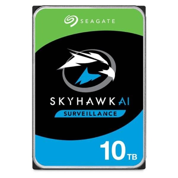 Seagate ST10000VE001 - SkyHawk AI Surveillance 10TB 7200 RPM SATA III 6Gb/s Internal NVR HDD
