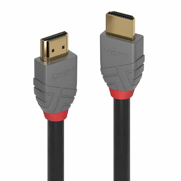 Lindy HDMI cable 1m HDMI Type A (Standard) Black, Grey