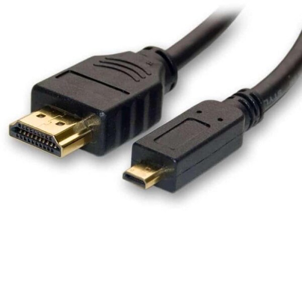 RC-MICHDMI-1.5 - 8Ware Micro HDMI to High Speed HDMI Cable 1.5m with Ethernet Male to Male