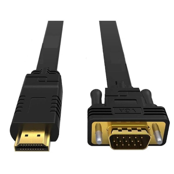 RC-HDMIVGA-2 - 8Ware HDMI to VGA Converter Cable 2m Male to Male