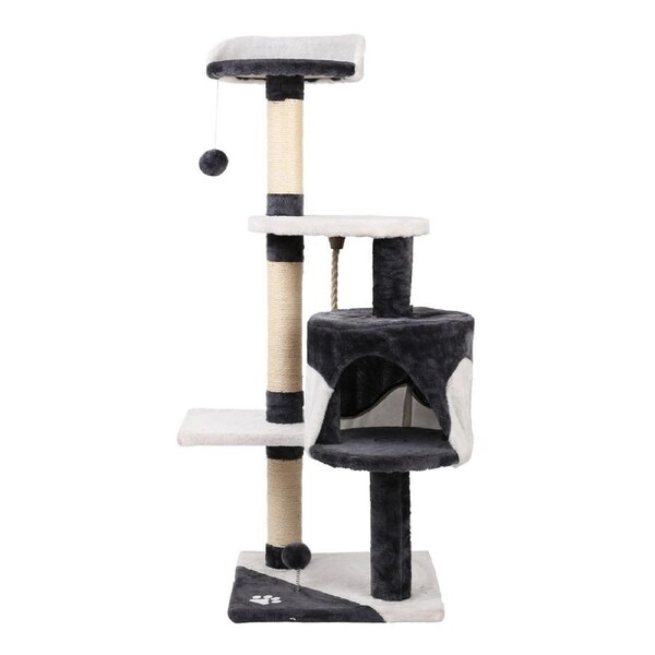 Cat Scratcher Pole Scratch Tree Scratching Post Gym House Furniture Multilevel
