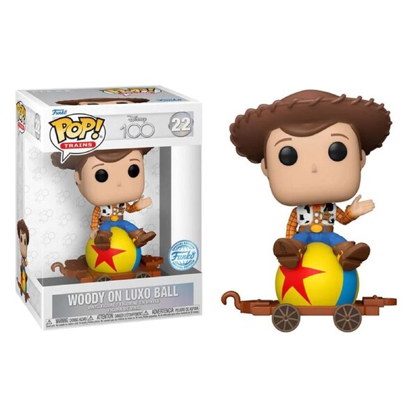 Funko Pop Disney Toy Story D100 Woody on Luxo Ball #22 Vinyl Figure