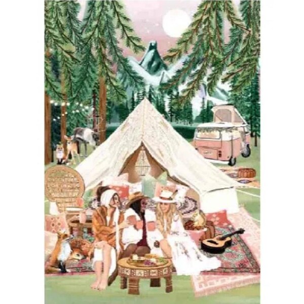 Magnolia - Camping Puzzle 1000pc