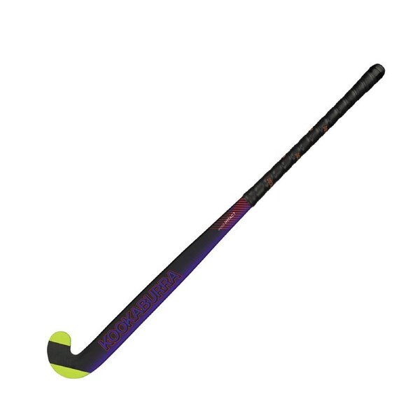 Kookaburra Impact Wood Field Hockey Stick 26'' Long Light-Weight Purple/Red