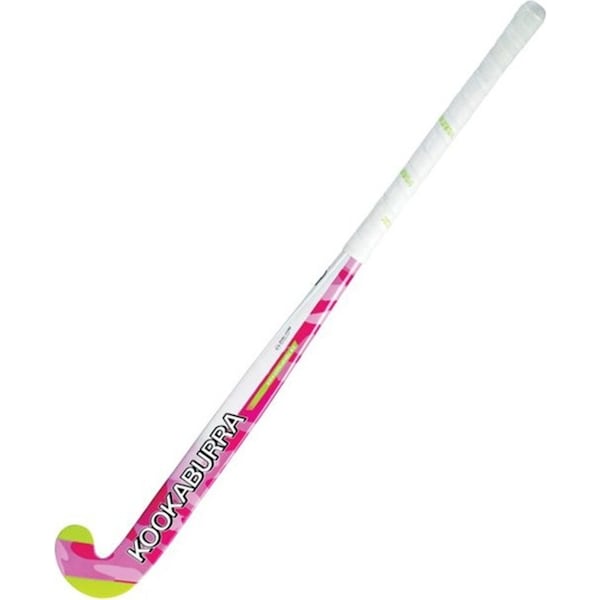 Kookaburra Illusion Mid-Bow 35.5'' Long Medium-Weight Field Hockey Stick Pink