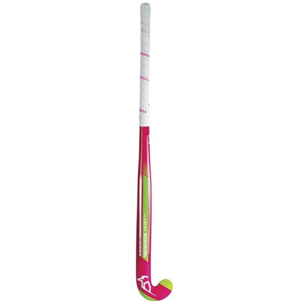 Kookaburra Crush Wood 30'' Long Light-Weight Field Hockey Stick Pink/Green