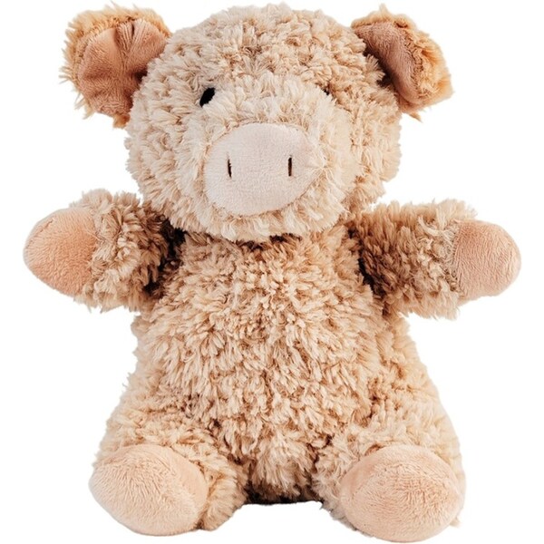 Urban Curly Pig 18cm Soft Toy Kids/Children Stuffed Animal Fun Play Plush Pink