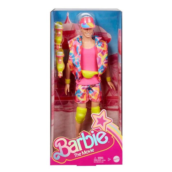Barbie Movie Ken Doll in Skating Outfit - Pink