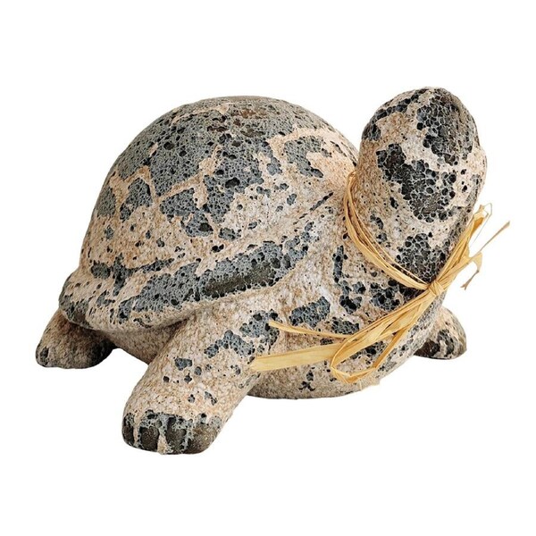 Urban 11.5cm Delphi Turtle Garden Ornament Home Decor Animal Statue Display Grey