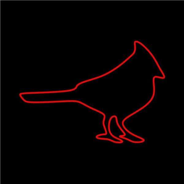 Neon Red Cardinal 100cm