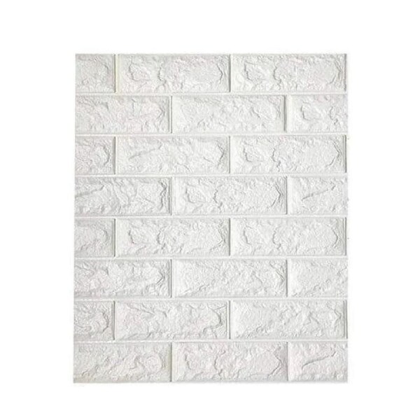 3D Wall Paper Panel Brick Stickers Mural Marble Self Adhesive Waterproof 70*77CM